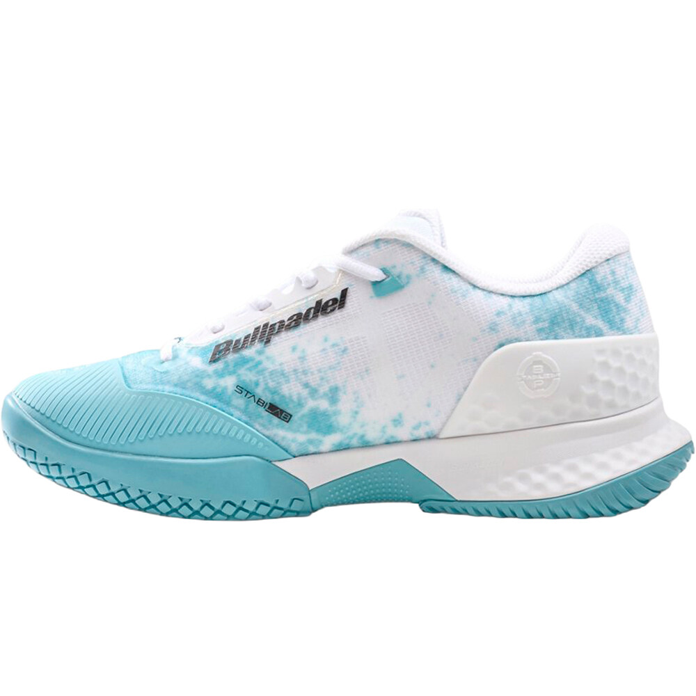 Bullpadel Zapatillas Padel Mujer PEARL VIBRAM 26V vista trasera