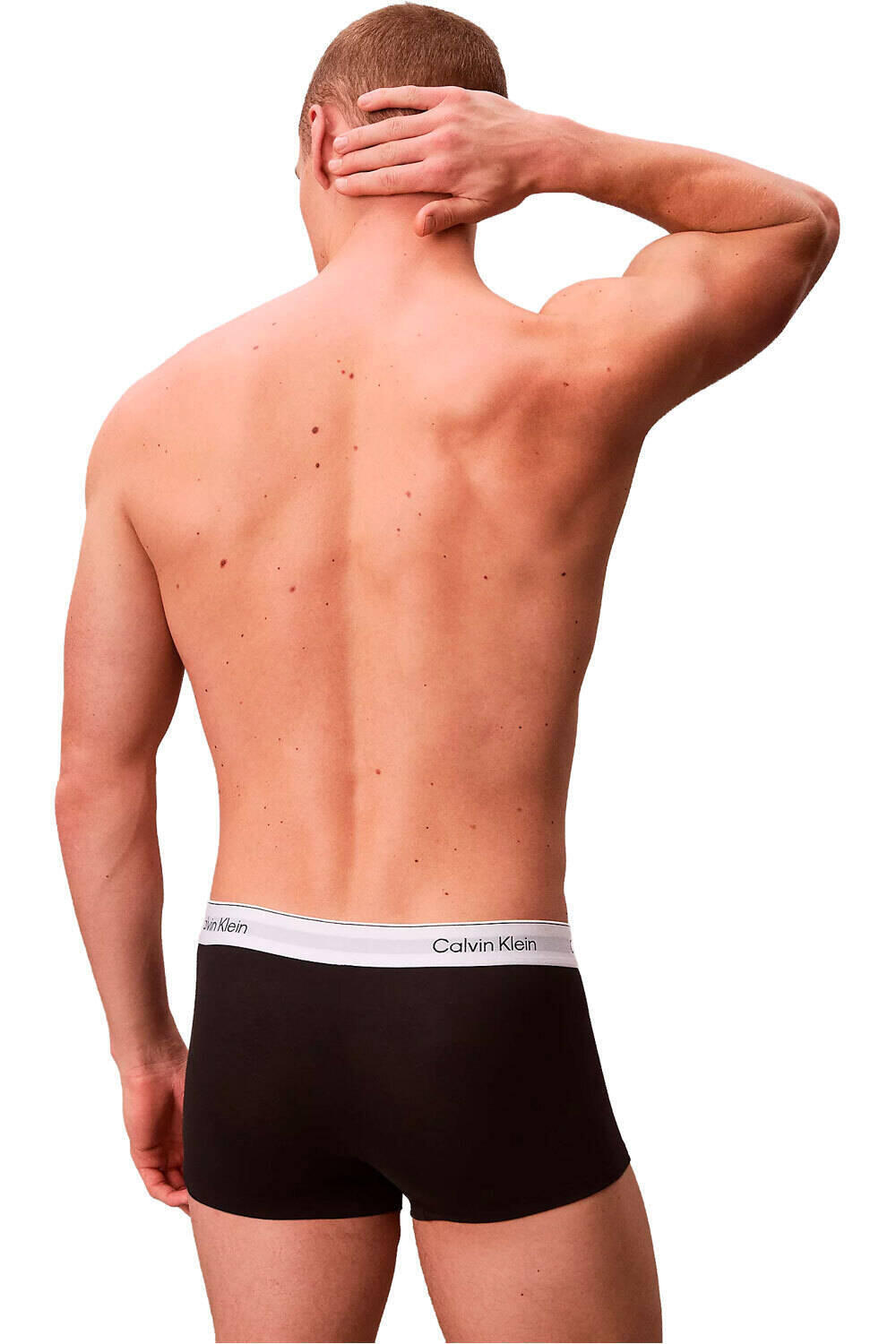 Calvin Klein boxer LOW RISE TRUNK 3PK vista trasera
