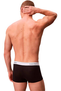 Calvin Klein boxer LOW RISE TRUNK 3PK vista trasera