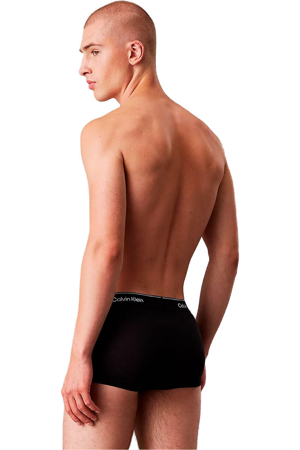 Calvin Klein boxer LOW RISE TRUNK 3PK vista trasera
