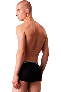 Calvin Klein boxer LOW RISE TRUNK 3PK vista trasera