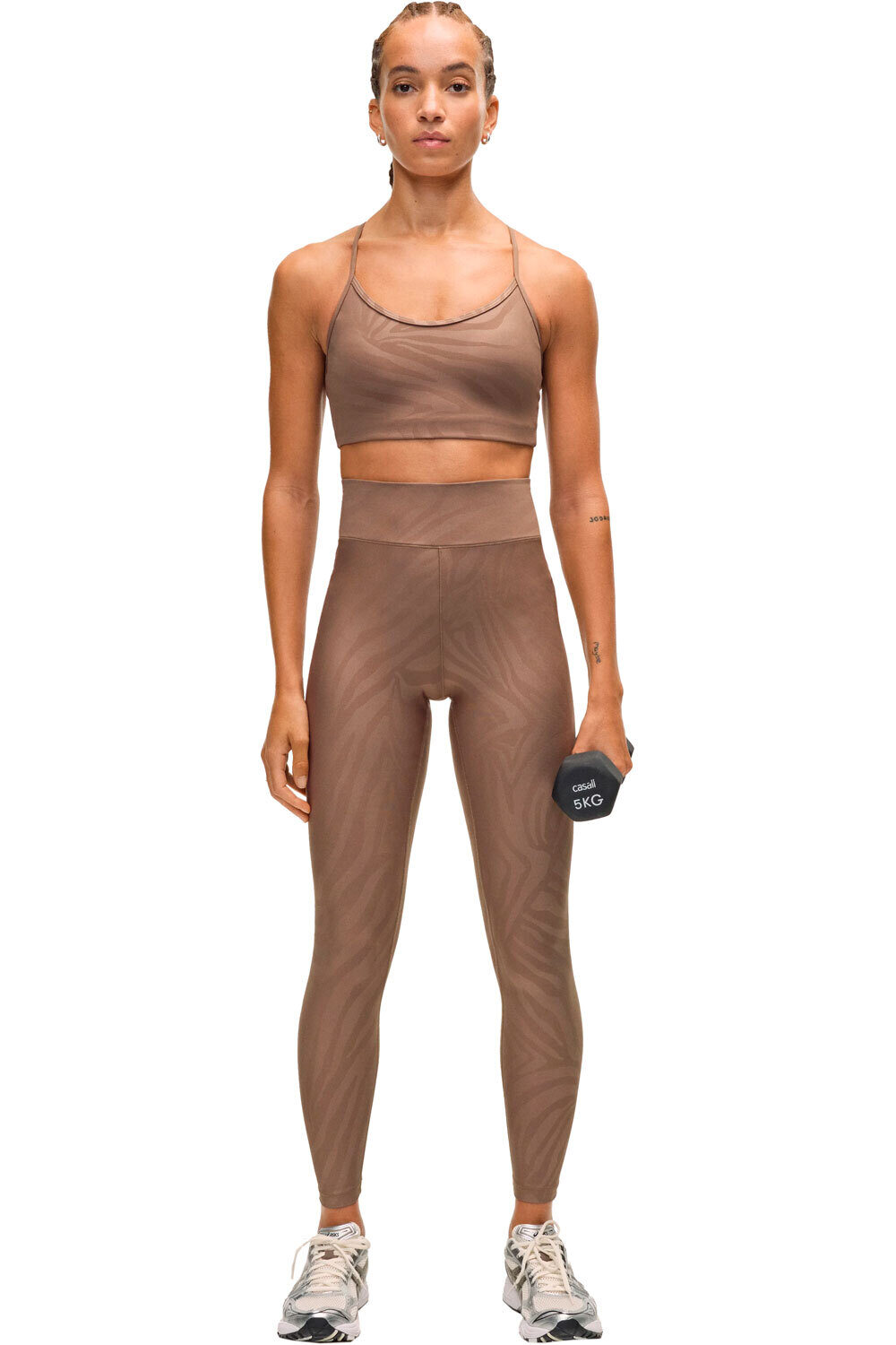 Casall Pantalon Largo Yoga Printed High Waist Tights vista frontal