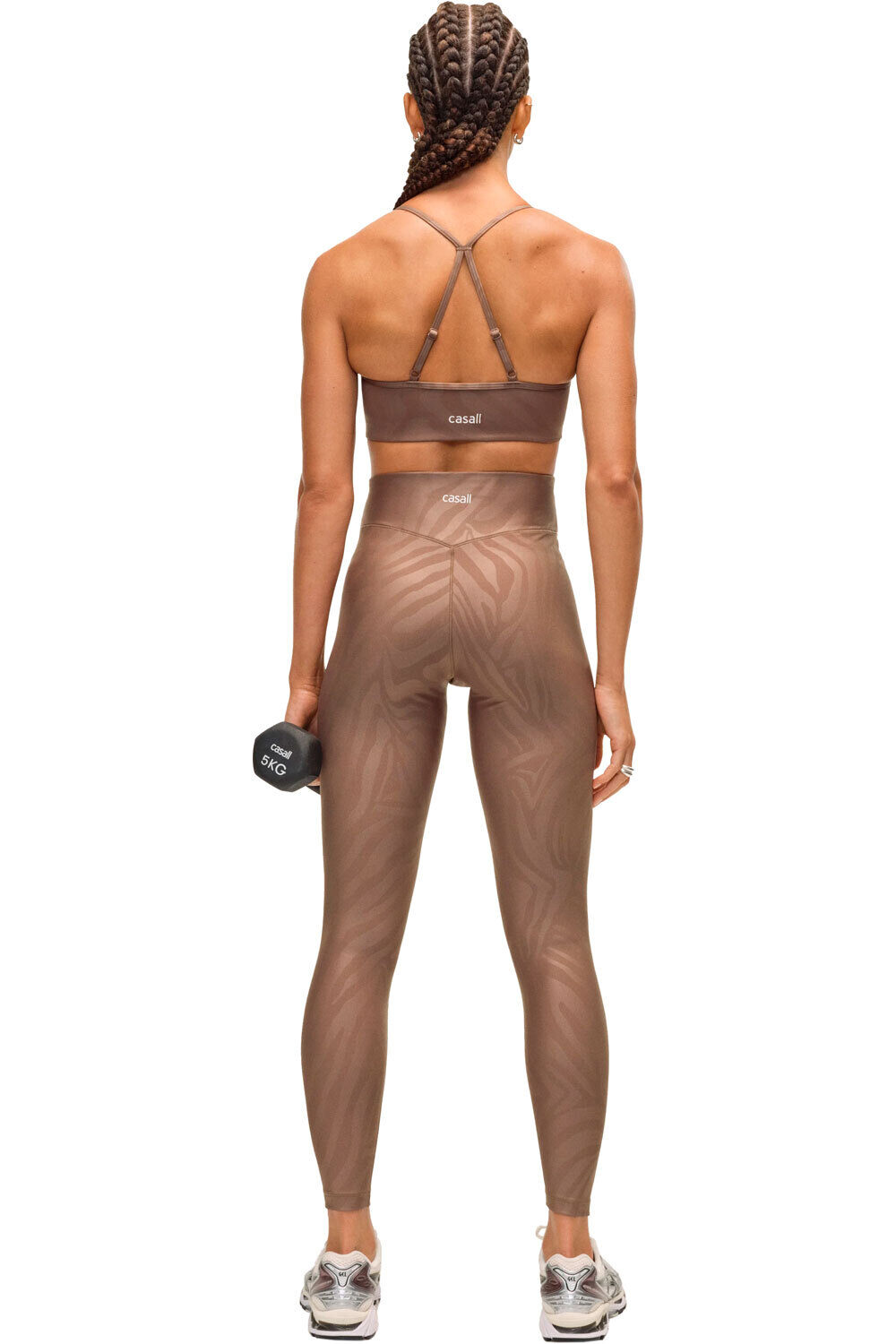 Casall Pantalon Largo Yoga Printed High Waist Tights vista trasera