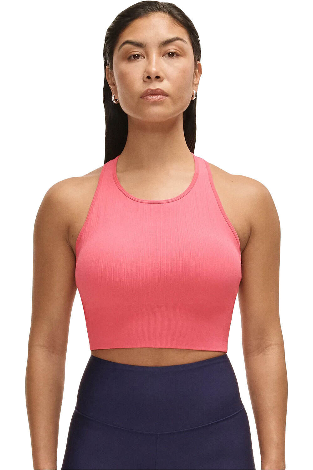 Casall Sujetador Yoga Casall Multi Rib Seamless Padded Sports Top vista frontal