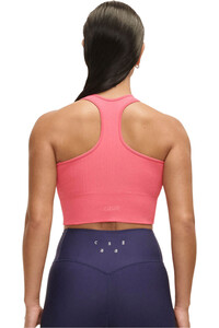 Casall Sujetador Yoga Casall Multi Rib Seamless Padded Sports Top vista trasera