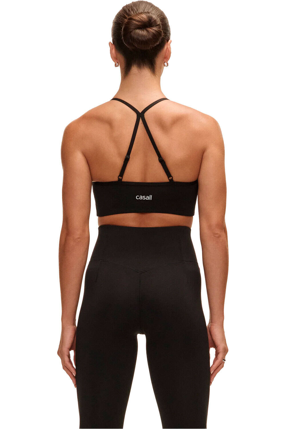 Casall Sujetador Yoga Casall Sleek Strappy Sports Bra vista trasera