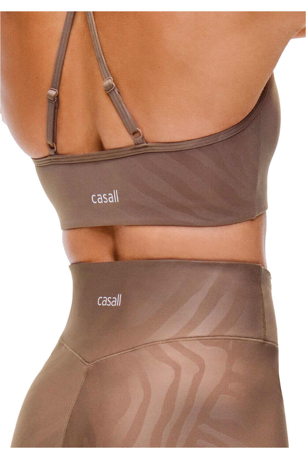Casall Sujetador Yoga Strappy Sports Bra Printed vista detalle