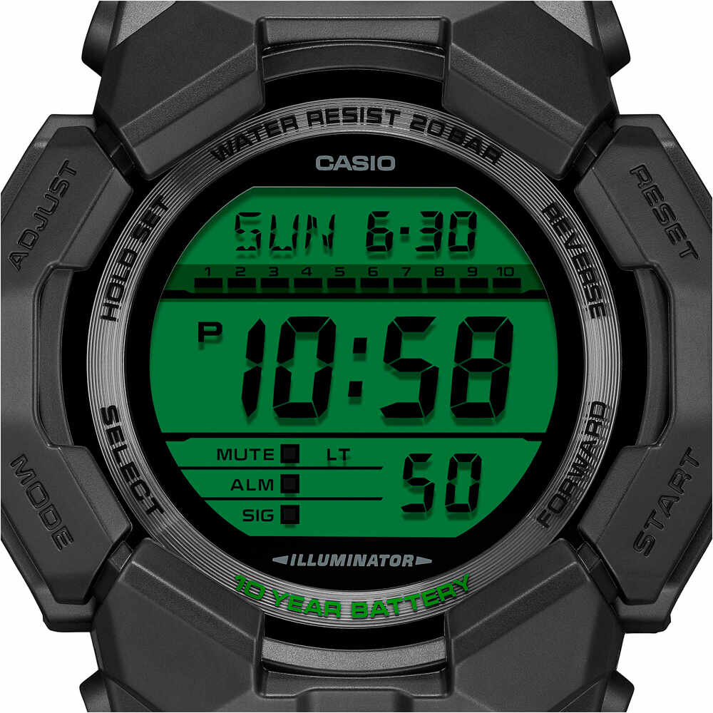 Casio pulsómetros con gps GD-010BEG-1ER 03