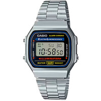 Casio reloj deportivo A168WA-1YES vista frontal