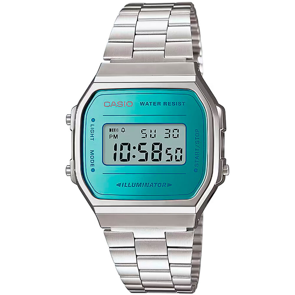 Casio reloj deportivo A168WEM-2EF vista frontal