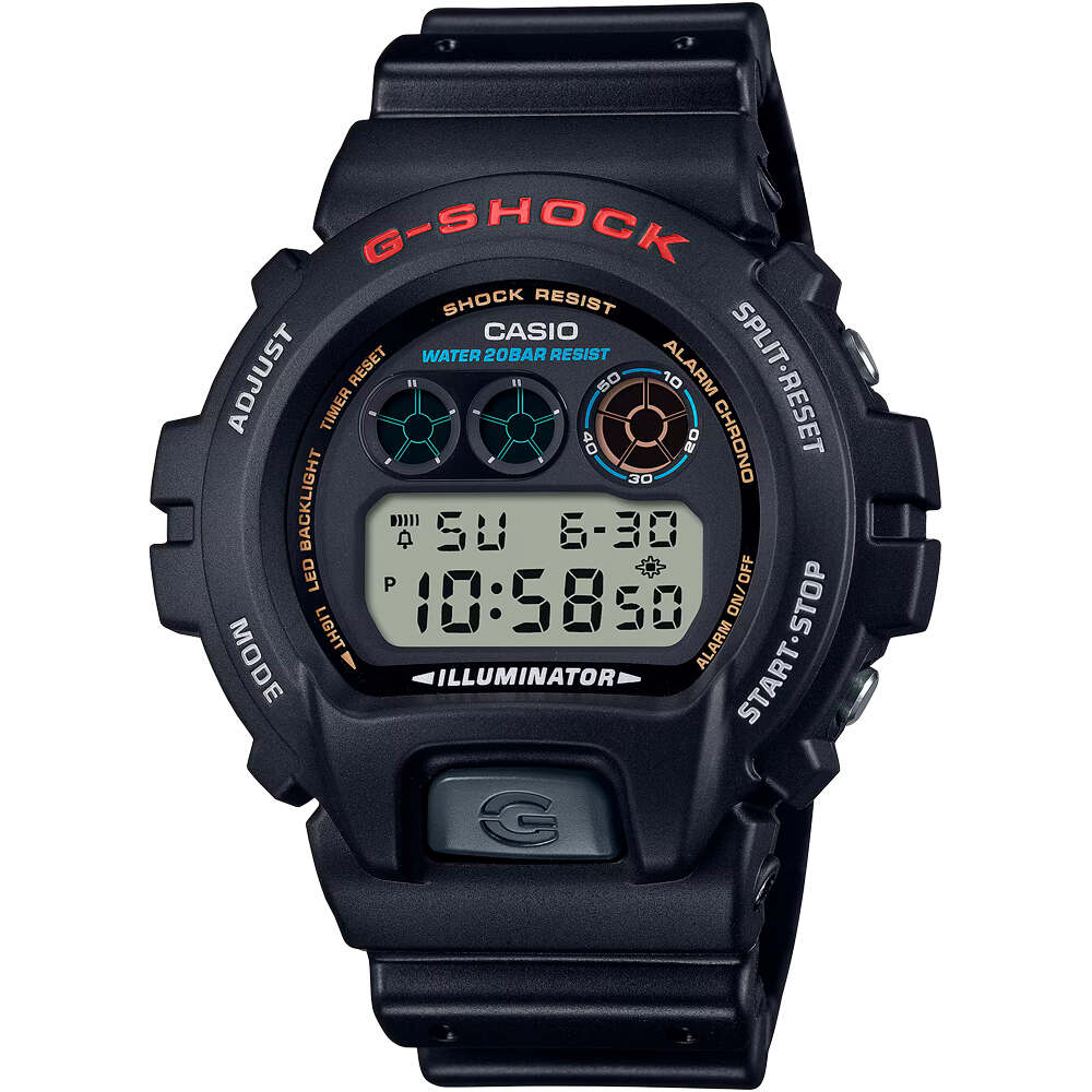 Casio reloj deportivo DW-6900U-1ER vista frontal
