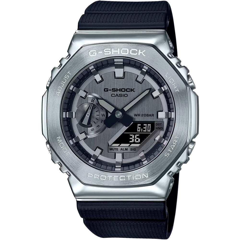 Casio reloj deportivo GM-2100-1AER vista frontal