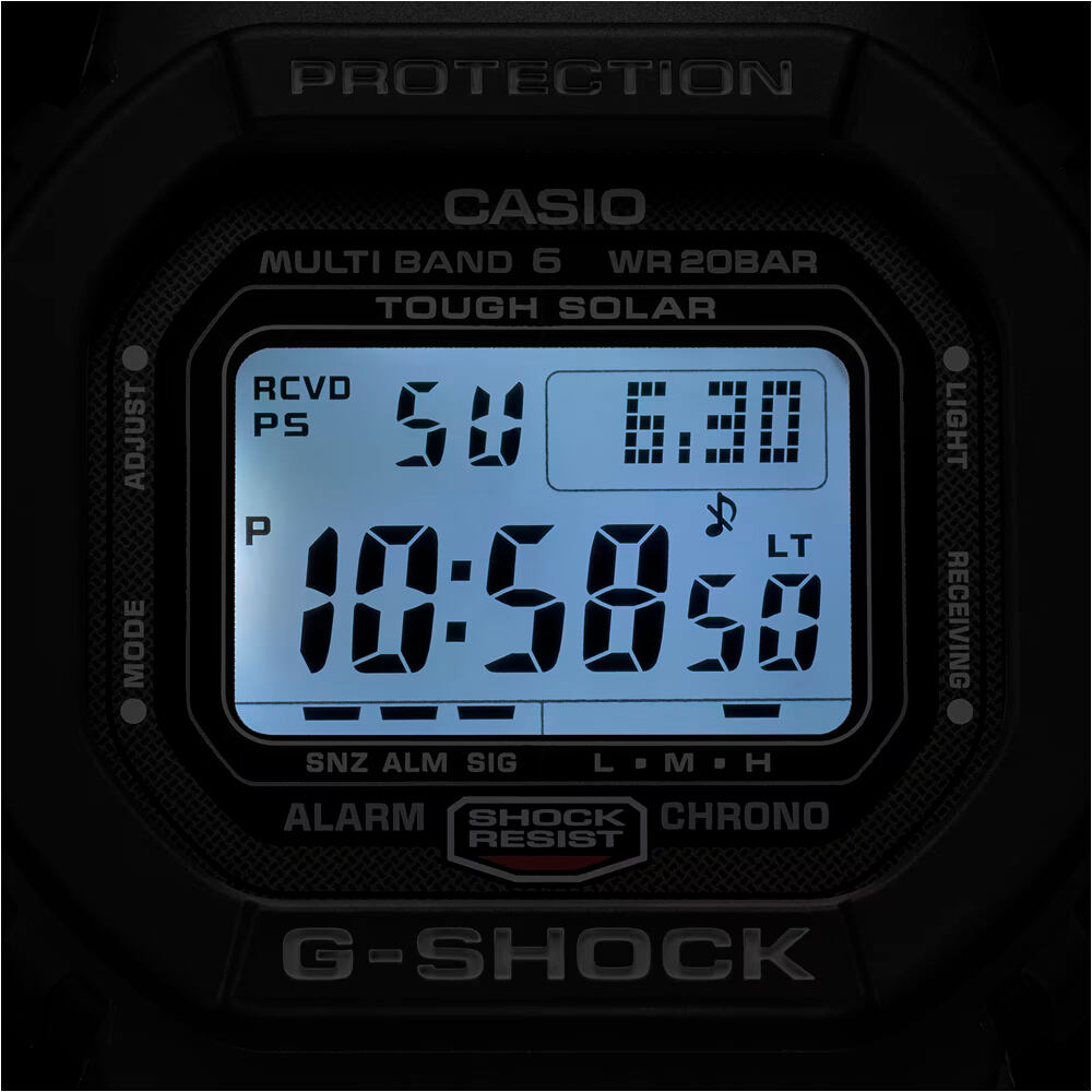 Casio reloj deportivo GW-5000U-1ER 06