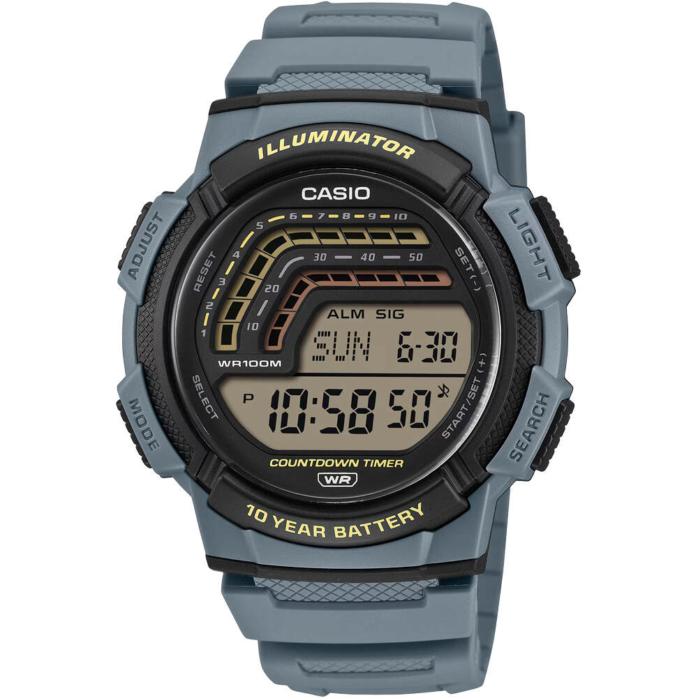 Casio reloj deportivo WS-1800-2AVEF vista frontal