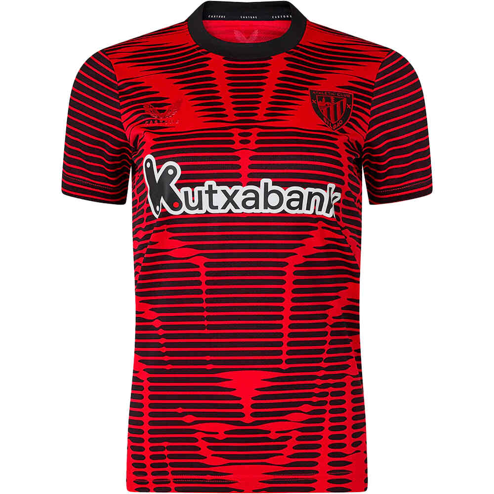 Castore camiseta de fútbol oficiales ATHL.BILBAO 26 4TH WMNS SS SHIRT vista frontal