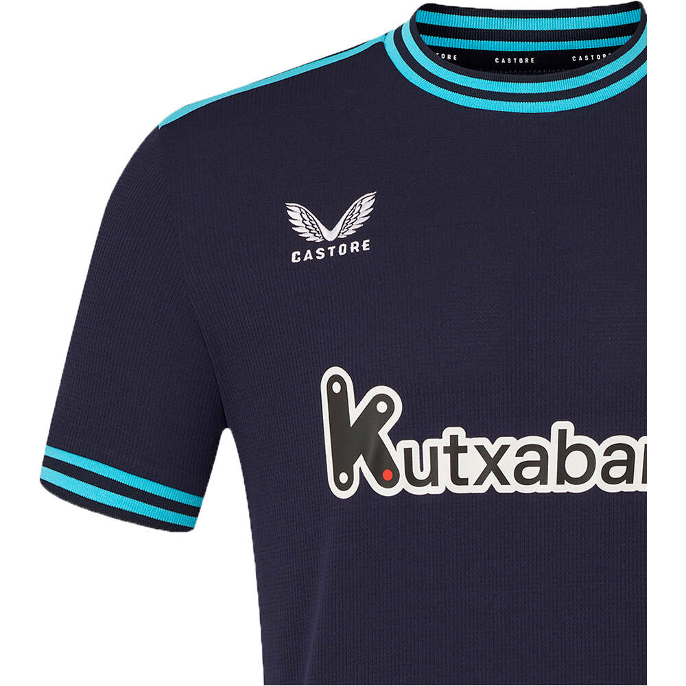 Castore camiseta de fútbol oficiales ATHL.BILBAO 26 AWAY SS SHIRT vista detalle