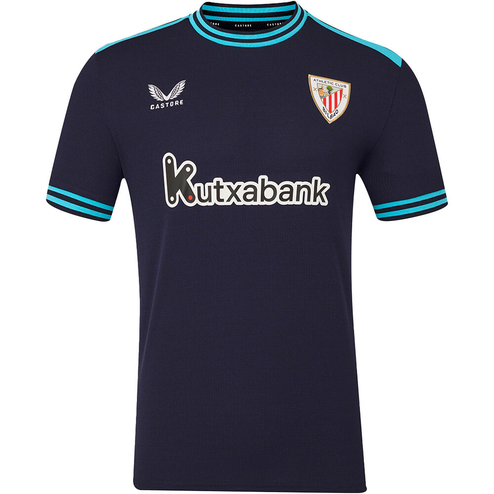 Castore camiseta de fútbol oficiales ATHL.BILBAO 26 AWAY SS SHIRT vista frontal