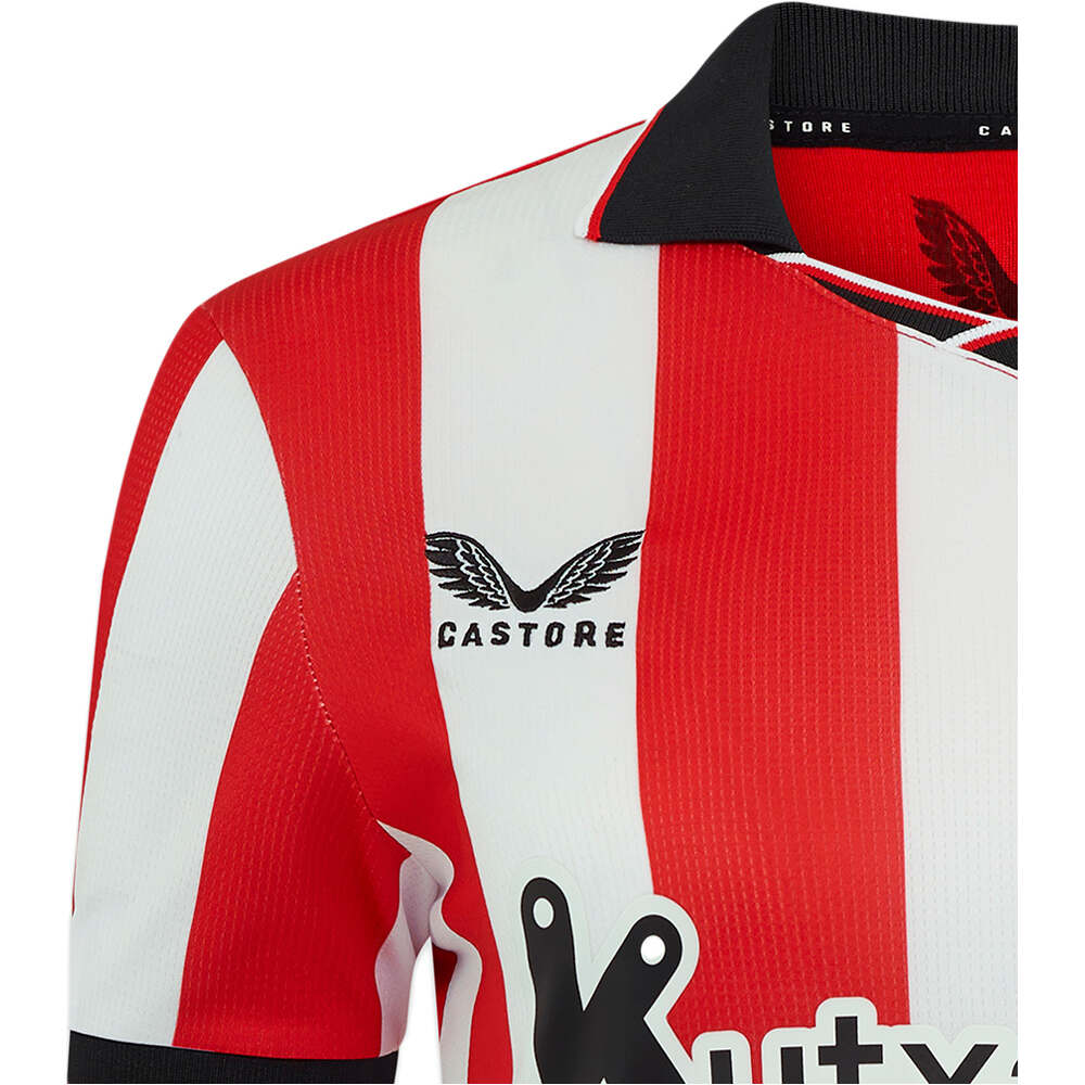 Castore camiseta de fútbol oficiales ATHL.BILBAO 26 HOME WMNS SS SHIRT vista detalle