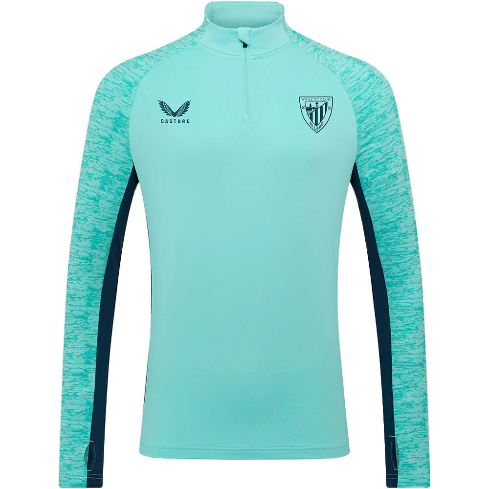 Castore camiseta de fútbol oficiales ATHL.BILBAO 26 PERFORMANCE MIDLAYER TOP vista frontal