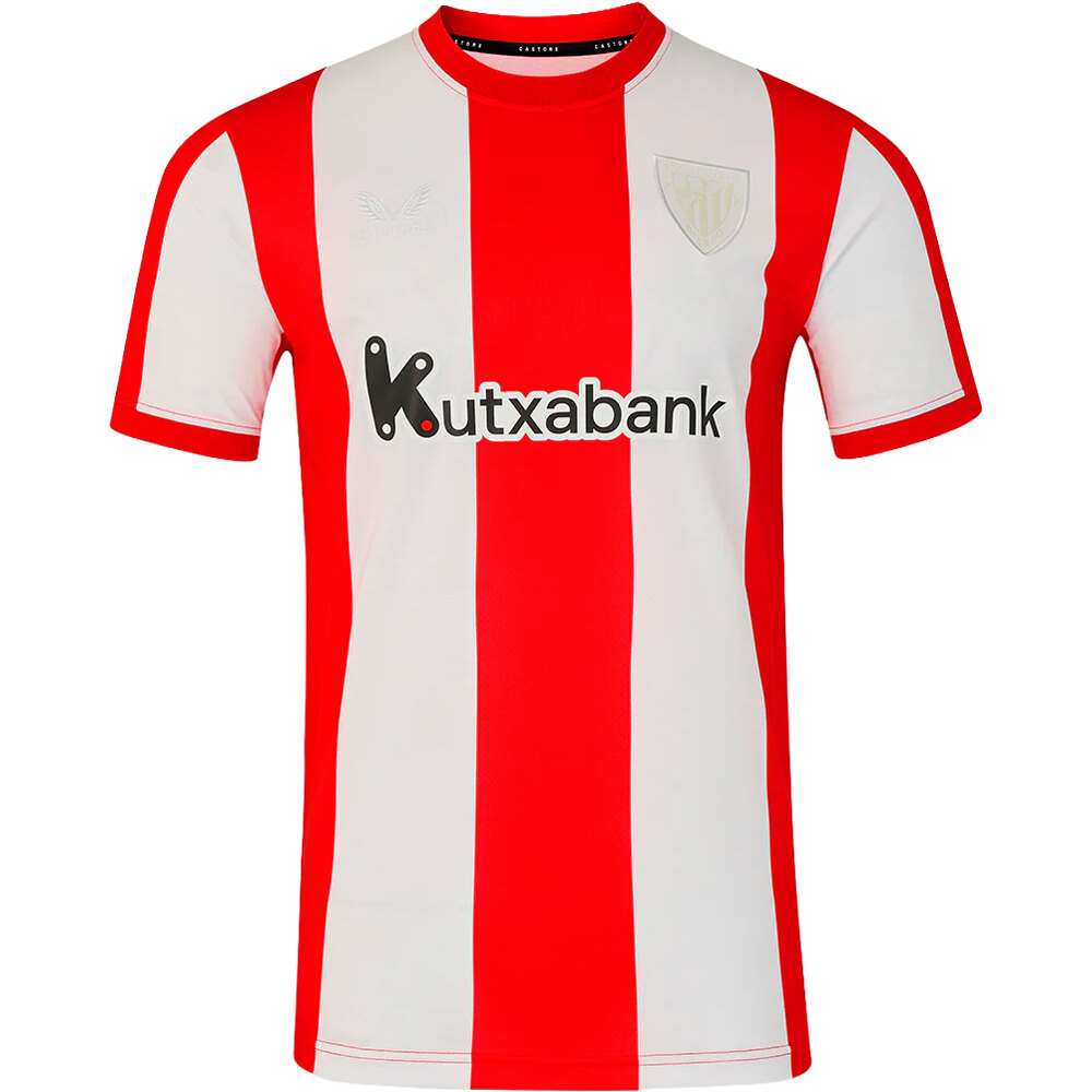 Castore camiseta de fútbol oficiales ATHL.BILBAO 26 RETRO SS SHIRT vista frontal