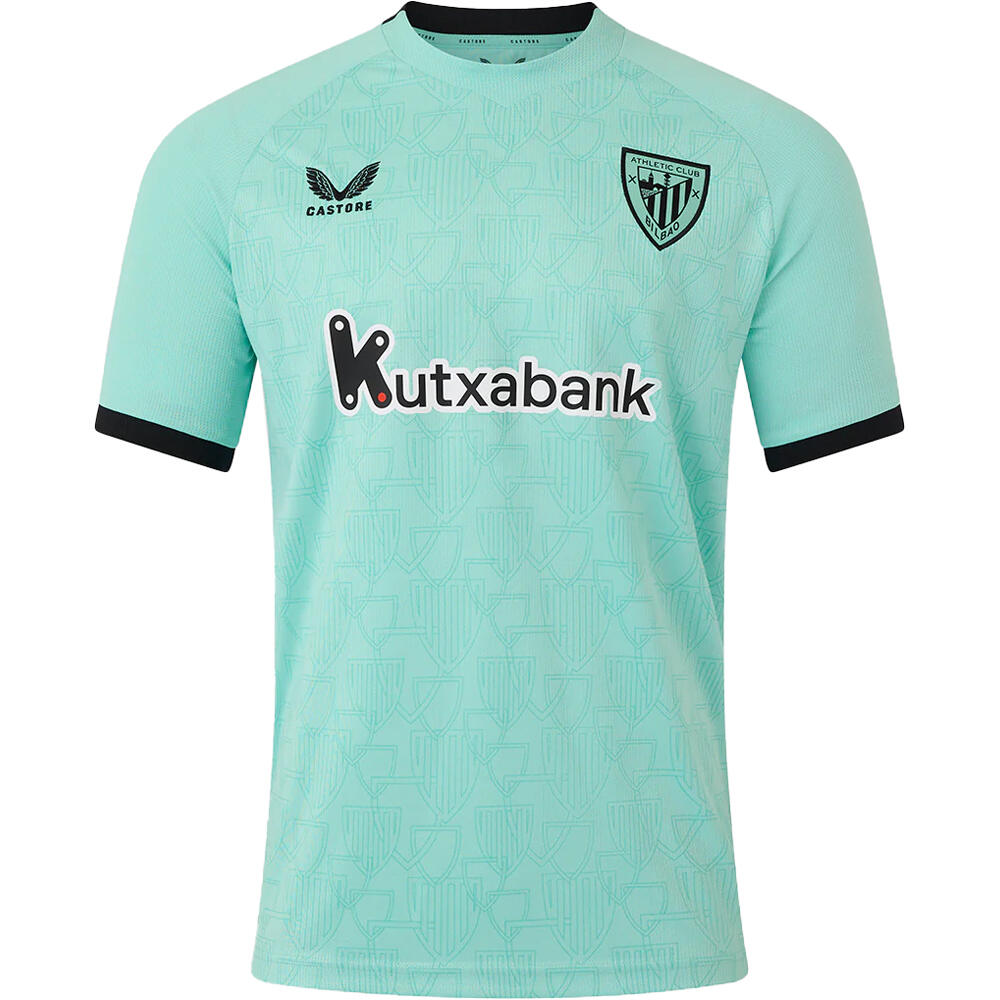 Castore camiseta de fútbol oficiales ATHL.BILBAO 26 THIRD SS SHIRT vista frontal