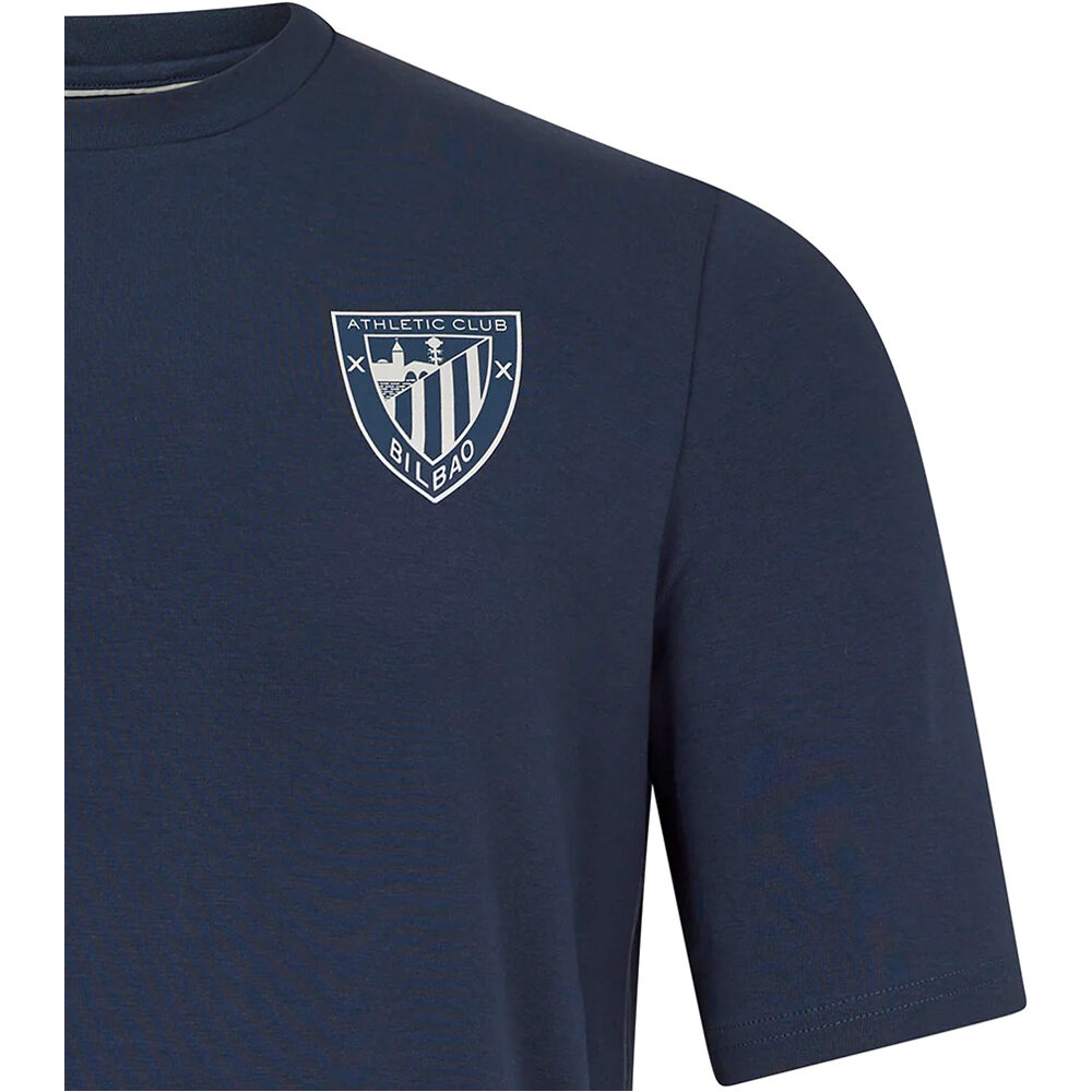 Castore camiseta de fútbol oficiales ATHL.BILBAO 26 TRAVEL SHORT SLEEVE TEE vista detalle