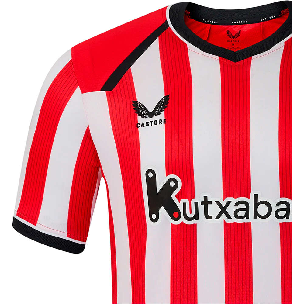 Castore camiseta de fútbol oficiales ATHL.BILBAO 27 HOME PRO SS SHIRT vista detalle