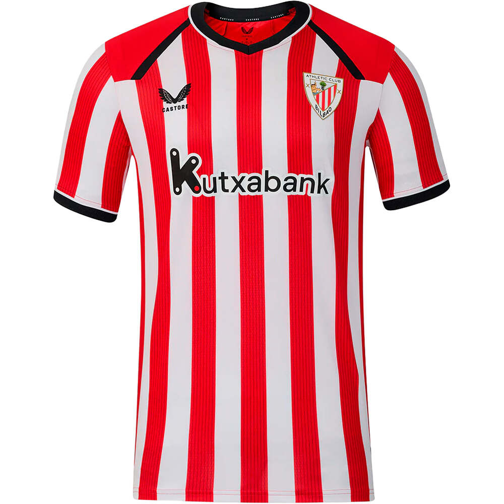 Castore camiseta de fútbol oficiales ATHL.BILBAO 27 HOME PRO SS SHIRT vista frontal