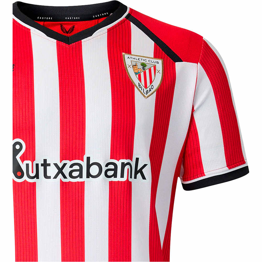 Castore camiseta de fútbol oficiales ATHL.BILBAO 27 HOME SS SHIRT 03