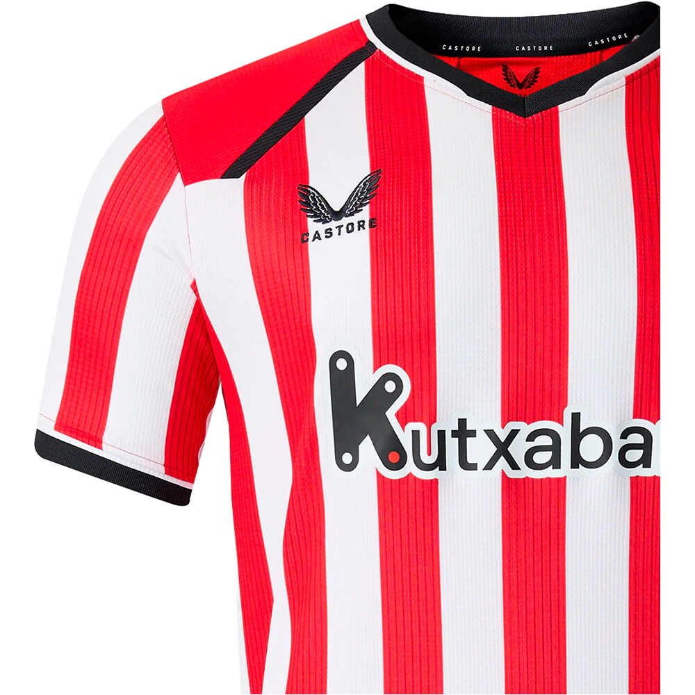 Castore camiseta de fútbol oficiales ATHL.BILBAO 27 HOME SS SHIRT vista detalle