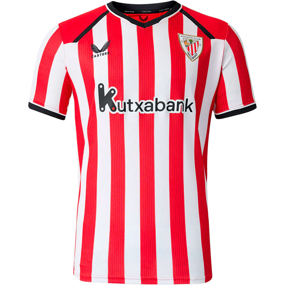 Castore camiseta de fútbol oficiales ATHL.BILBAO 27 HOME SS SHIRT vista frontal