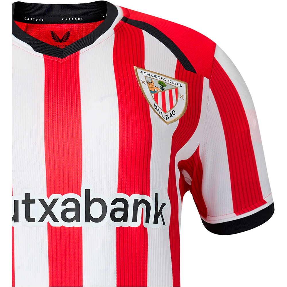 Castore camiseta de fútbol oficiales ATHL.BILBAO 27 HOME WMNS SS SHIRT 03