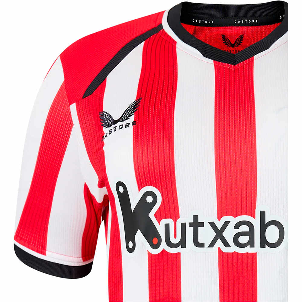 Castore camiseta de fútbol oficiales ATHL.BILBAO 27 HOME WMNS SS SHIRT vista detalle