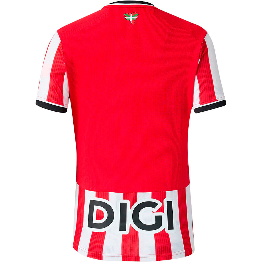 Castore camiseta de fútbol oficiales ATHL.BILBAO 27 HOME WMNS SS SHIRT vista trasera