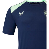 Castore camiseta de fútbol oficiales ATHL.BILBAO 27 PERFORMANCE SHORT SLEEVE TEE vista detalle