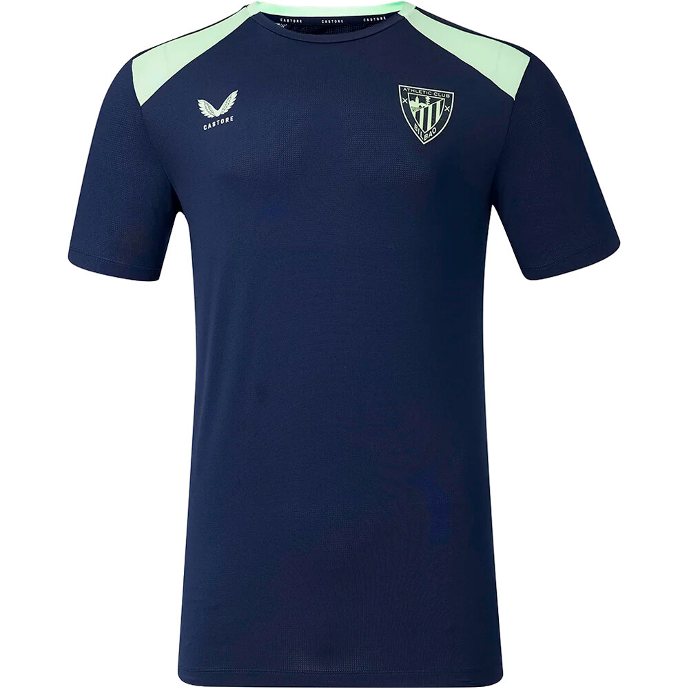 Castore camiseta de fútbol oficiales ATHL.BILBAO 27 PERFORMANCE SHORT SLEEVE TEE vista frontal