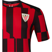 Castore camiseta de fútbol oficiales ATHL.BILBAO 27 PRE MATCH SHORT SLEEVE TEE 03