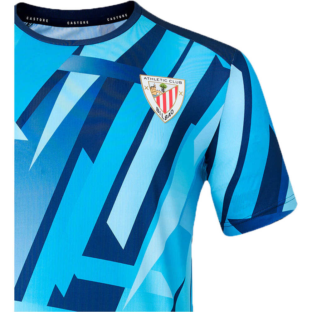 Castore camiseta de fútbol oficiales ATHL.BILBAO 27 THIRD PRE MATCH SHORT SLEEVE TEE 03