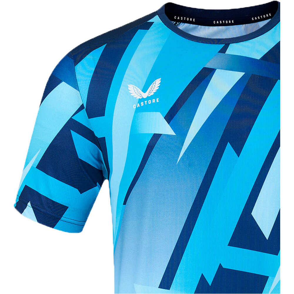 Castore camiseta de fútbol oficiales ATHL.BILBAO 27 THIRD PRE MATCH SHORT SLEEVE TEE vista detalle