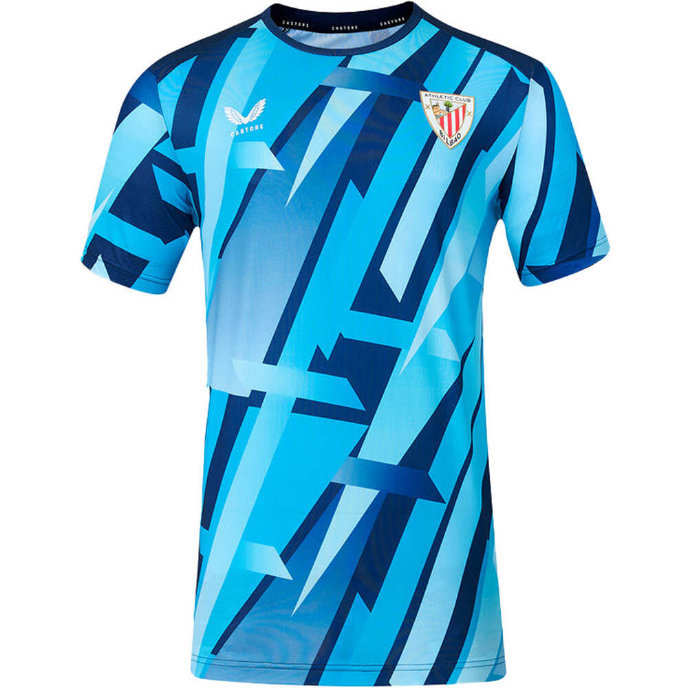 Castore camiseta de fútbol oficiales ATHL.BILBAO 27 THIRD PRE MATCH SHORT SLEEVE TEE vista frontal