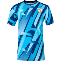 Castore camiseta de fútbol oficiales ATHL.BILBAO 27 THIRD PRE MATCH SHORT SLEEVE TEE vista frontal