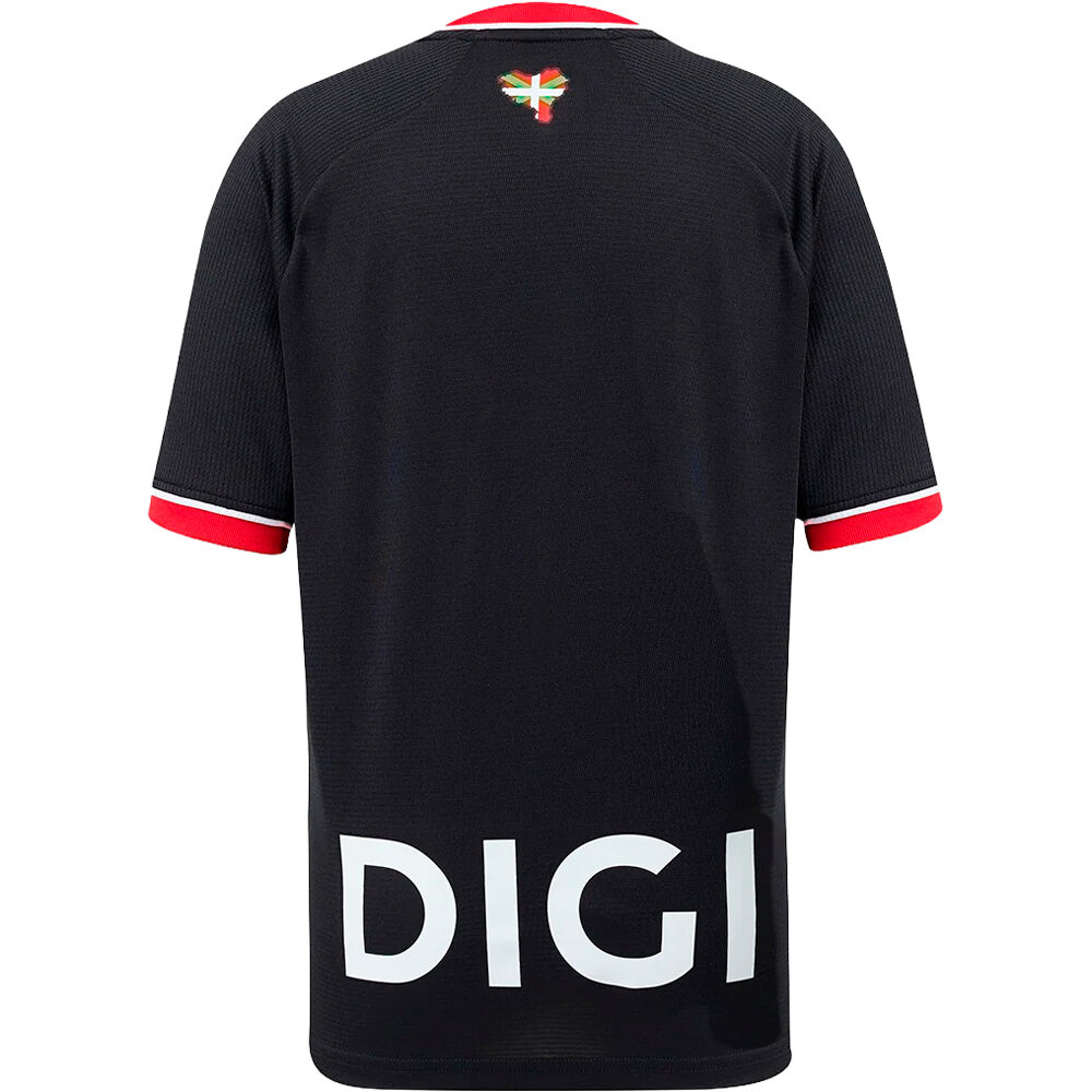 Castore camiseta de fútbol oficiales niño ATHL.BILBAO 27 AWAY INF SS SHIRT vista trasera