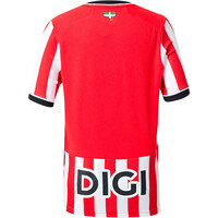 Castore camiseta de fútbol oficiales niño ATHL.BILBAO 27 HOME INF SS SHIRT vista trasera