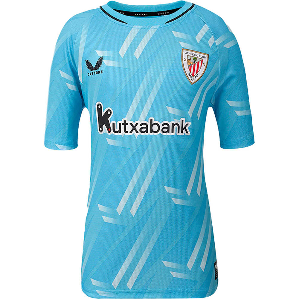 Castore camiseta de fútbol oficiales niño ATHL.BILBAO 27 THIRD INF SS SHIRT vista frontal