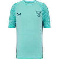 Castore camiseta entrenamiento niño ATHL.BILBAO 26 PERFORMANCE SHORT SLEEVE INF TEE vista frontal