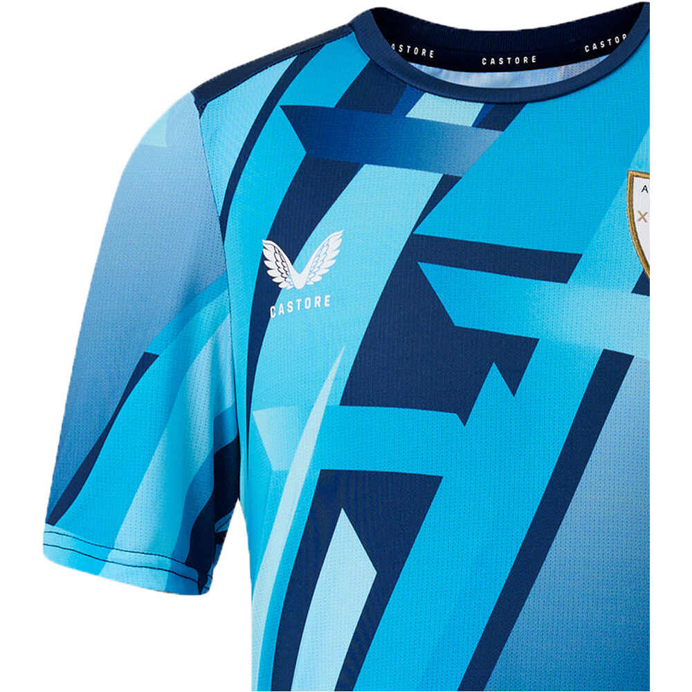 Castore camiseta entrenamiento niño ATHL.BILBAO 27 THIRD PRE MATCH SHORT INF SLEEVE TEE vista detalle