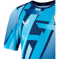 Castore camiseta entrenamiento niño ATHL.BILBAO 27 THIRD PRE MATCH SHORT INF SLEEVE TEE vista detalle
