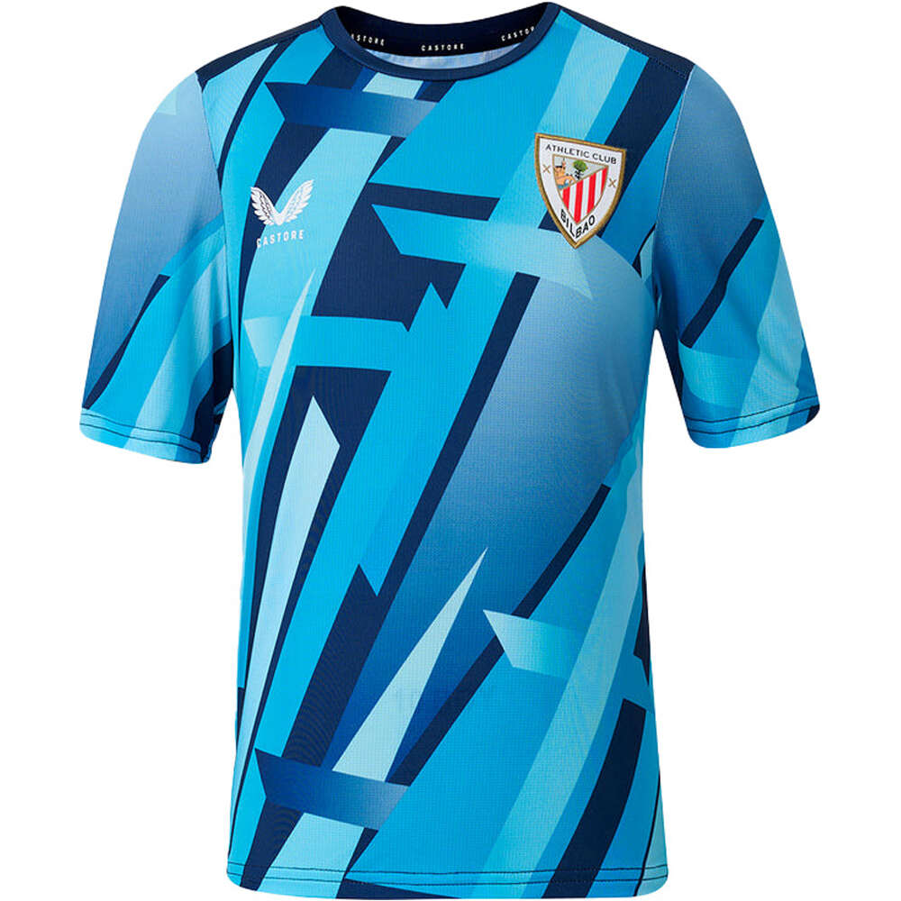 Castore camiseta entrenamiento niño ATHL.BILBAO 27 THIRD PRE MATCH SHORT INF SLEEVE TEE vista frontal