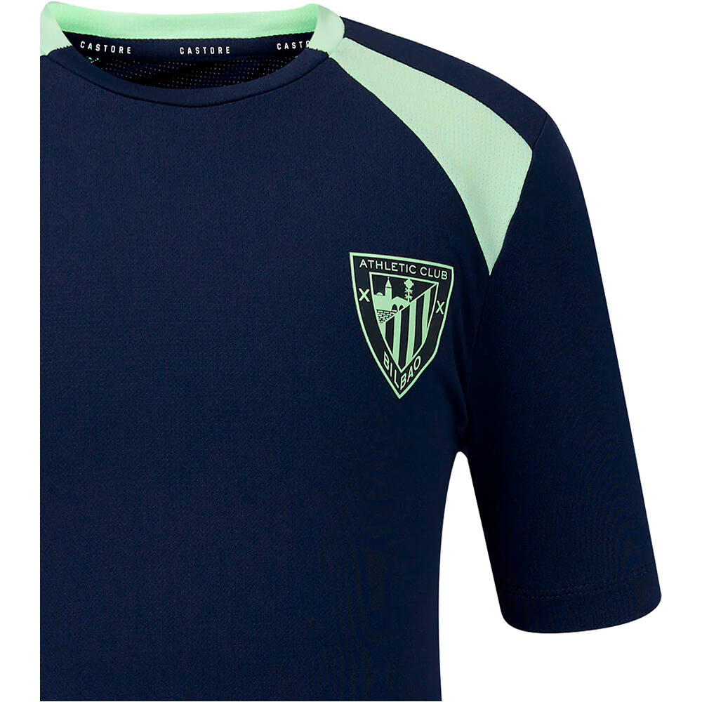 Castore camiseta entrenamiento niño ATHL.BILBAO.27 PERFORMANCE SHORT INF SLEEVE TEE 03