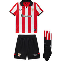 Castore equipación fútbol niño ATHL.BILBAO 26 HOME INF KIT vista frontal